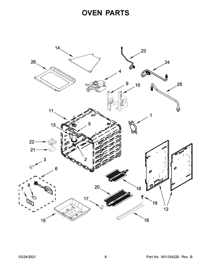 Diagram for JGRP536HL00