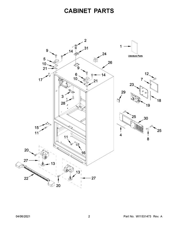 Diagram for MFI2570FEW04