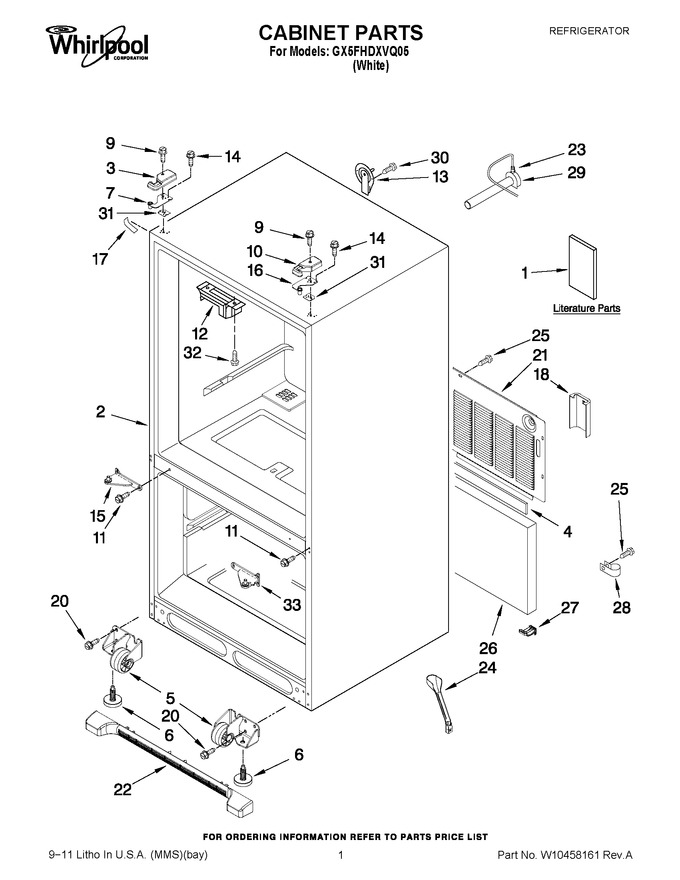 Diagram for GX5FHDXVQ05