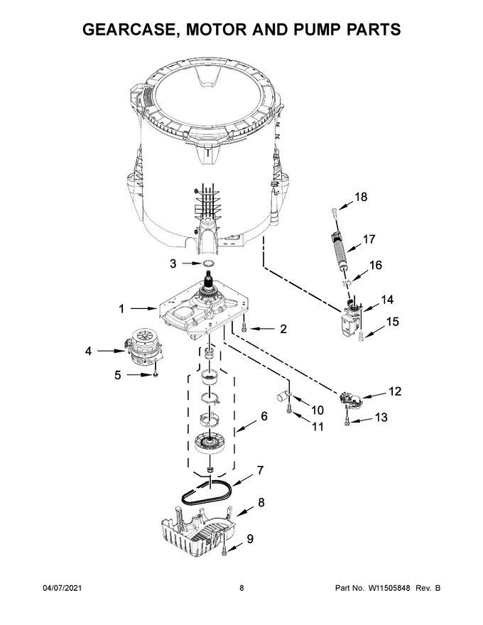 Diagram for MVW6230RHW1