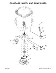 Diagram for 05 - Gearcase, Motor And Pump Parts