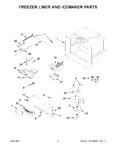 Diagram for 04 - Freezer Liner And Icemaker Parts