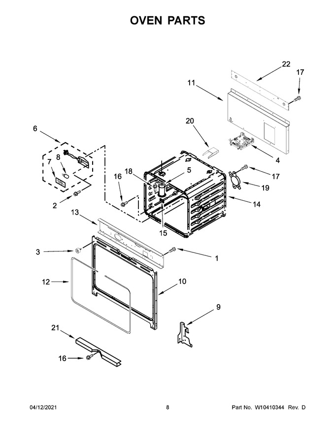 Diagram for JDRP430WP01