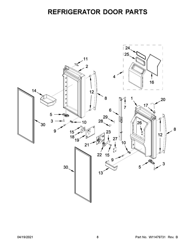 Diagram for WRX986SIHZ02