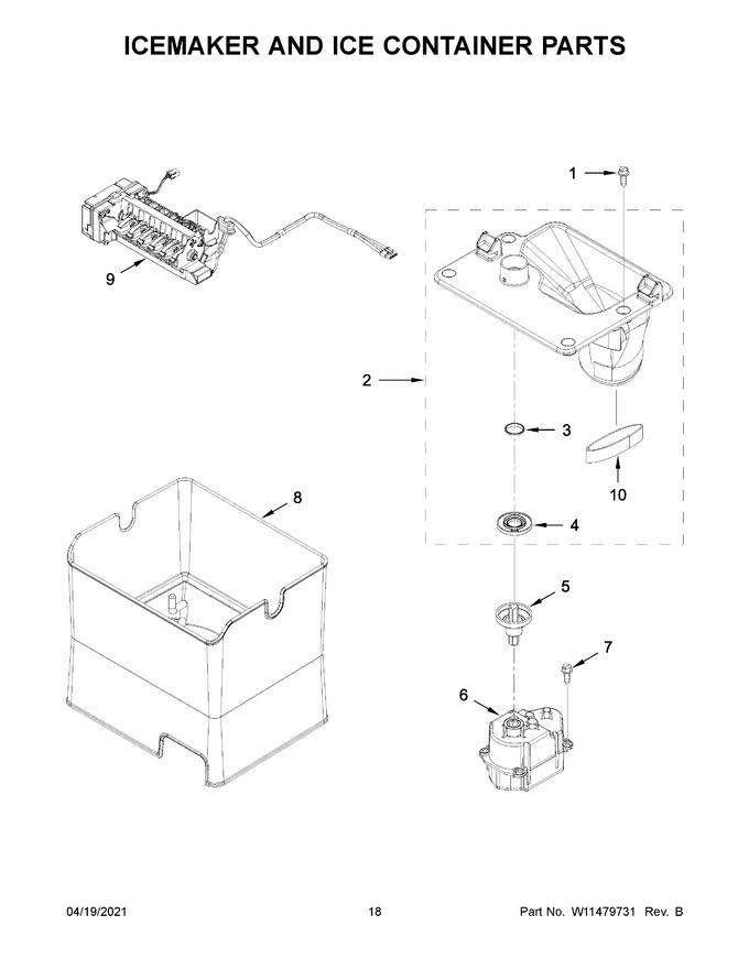 Diagram for WRX986SIHV02