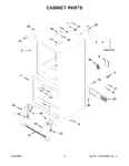 Diagram for 02 - Cabinet Parts