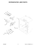 Diagram for 03 - Refrigerator Liner Parts