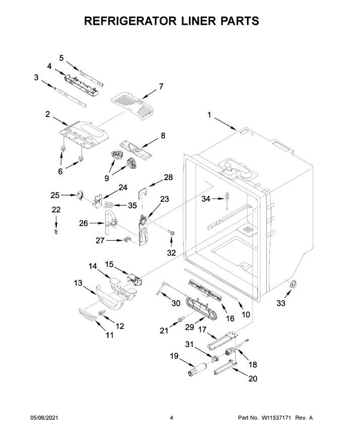 Diagram for KRFF305EBS04