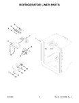 Diagram for 03 - Refrigerator Liner Parts