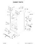 Diagram for 02 - Cabinet Parts