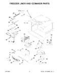 Diagram for 04 - Freezer Liner And Icemaker Parts