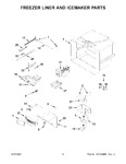 Diagram for 04 - Freezer Liner And Icemaker Parts