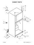 Diagram for 02 - Cabinet Parts