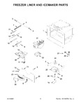 Diagram for 04 - Freezer Liner And Icemaker Parts