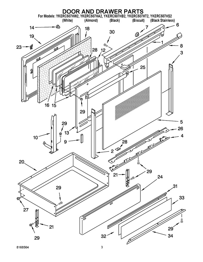 Diagram for YKERC507HT2