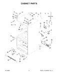 Diagram for 02 - Cabinet Parts