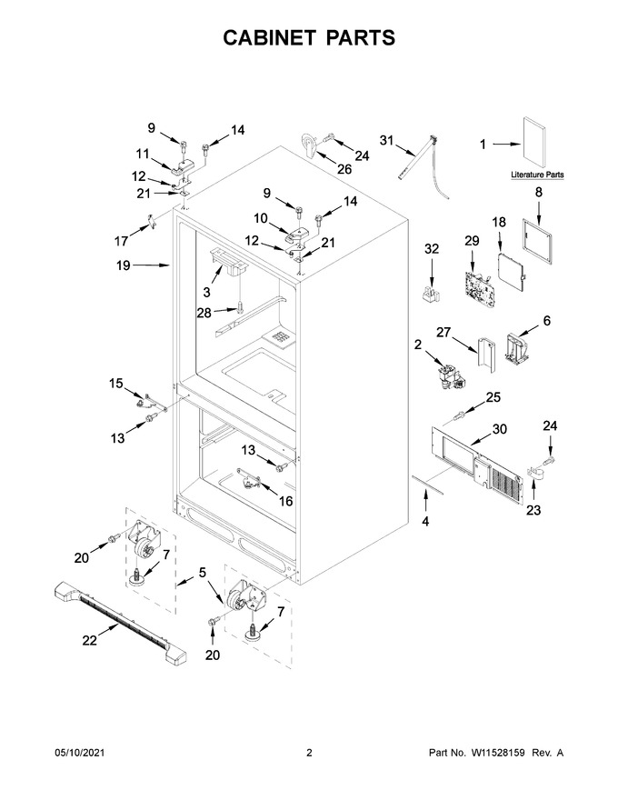 Diagram for WRF540CWHV02