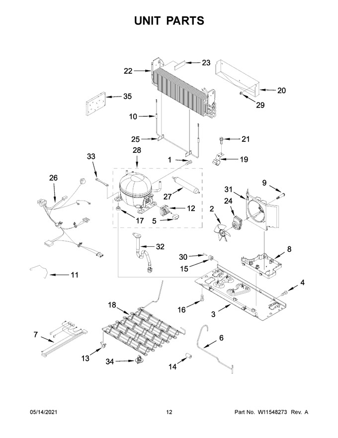 Diagram for KRFF305EWH06