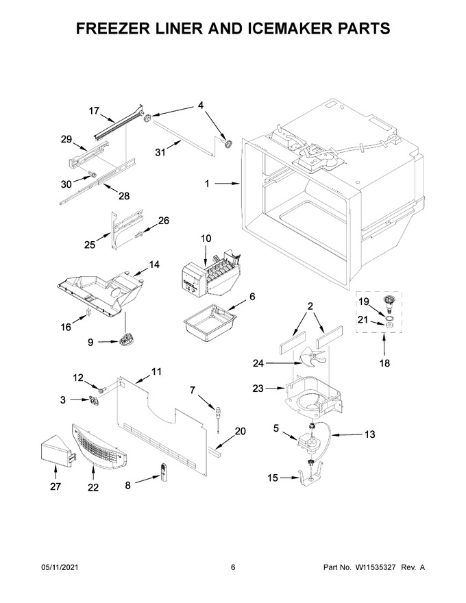 Diagram for WRF535SMHZ06