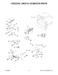 Diagram for 04 - Freezer Liner & Icemaker Parts