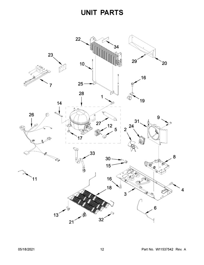 Diagram for WRF532SNHV03