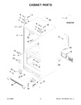 Diagram for 02 - Cabinet Parts