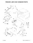 Diagram for 04 - Freezer Liner And Icemaker Parts