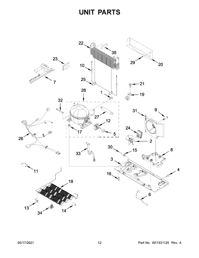 Diagram for WRFA35SWHZ06