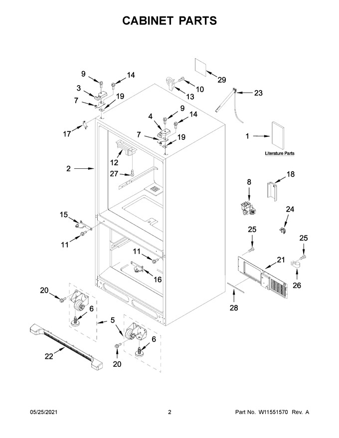 Diagram for WRF535SMHB05