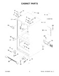 Diagram for 02 - Cabinet Parts