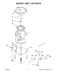 Diagram for 04 - Basket And Tub Parts