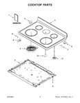 Diagram for 02 - Cooktop Parts