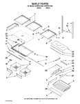 Diagram for 03 - Shelf Parts