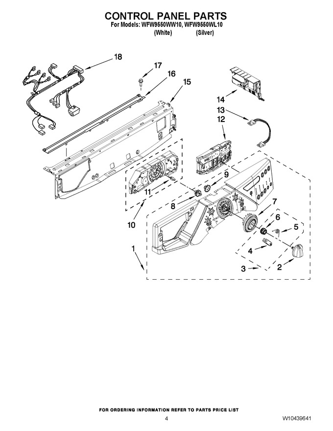 Diagram for WFW9550WL10