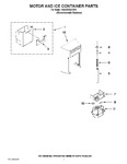 Diagram for 05 - Motor And Ice Container Parts