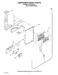 Diagram for 09 - Dispenser Front Parts