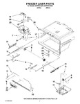 Diagram for 06 - Freezer Liner Parts