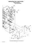 Diagram for 02 - Refrigerator Liner Parts