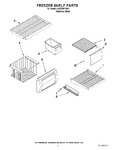 Diagram for 03 - Freezer Shelf Parts