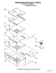 Diagram for 03 - Refrigerator Shelf Parts