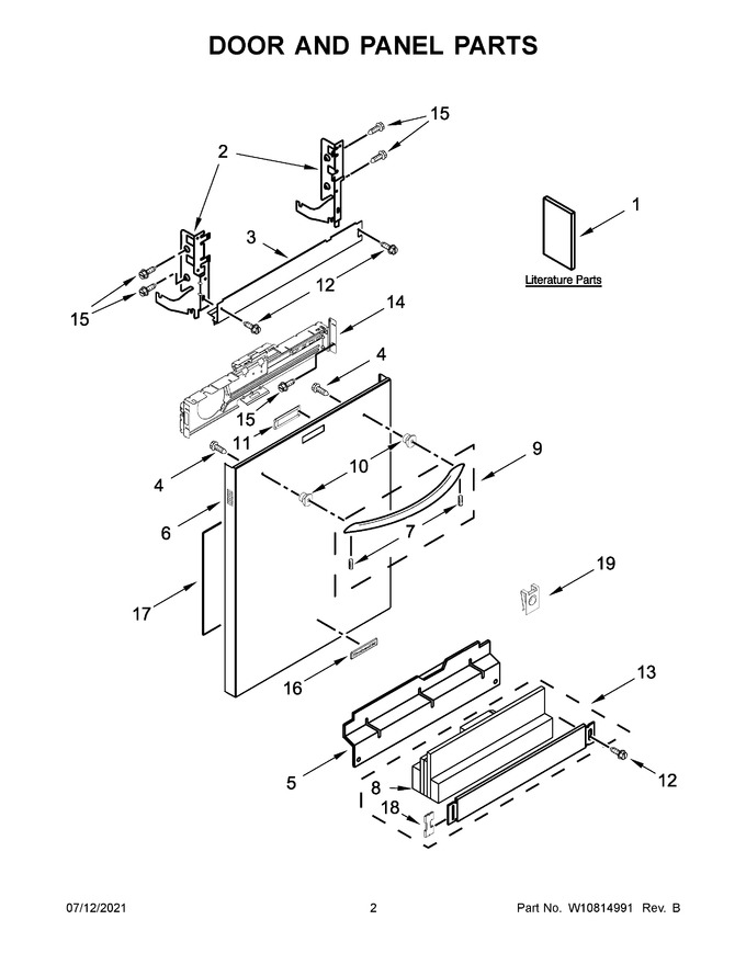 Diagram for KDTM354DSS4