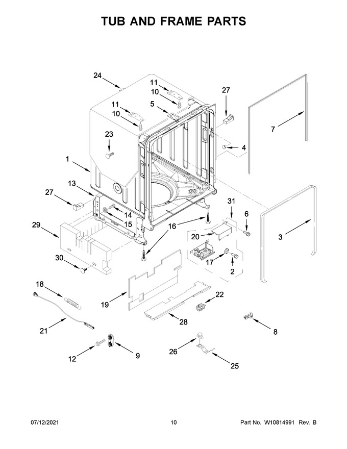 Diagram for KDTM354DSS4