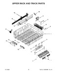 Diagram for 10 - Upper Rack And Track Parts