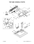 Diagram for 02 - Top And Console Parts