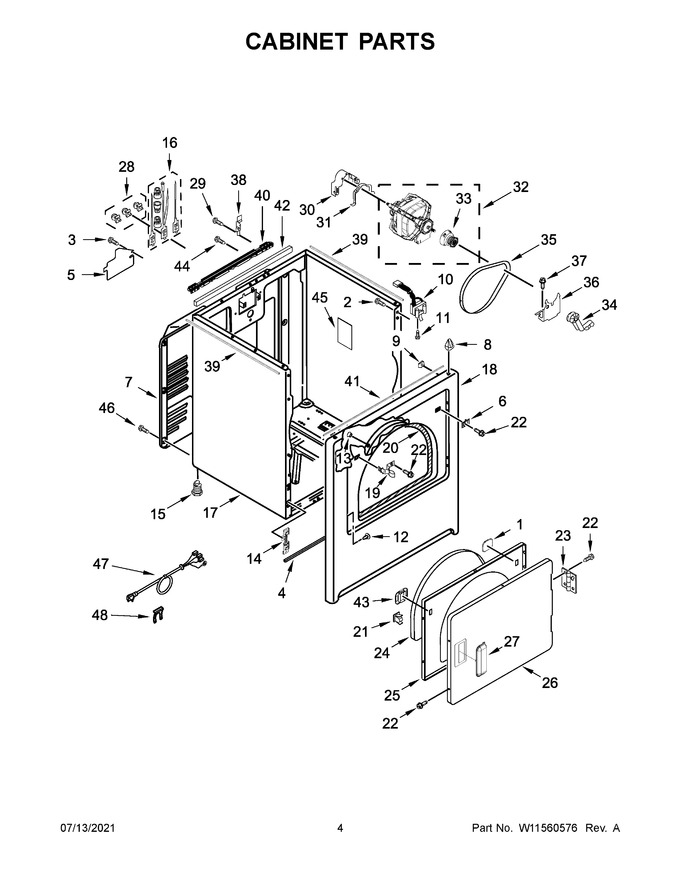 Diagram for YWED5010LW0