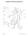 Diagram for 02 - Cabinet, Door And Liner Parts