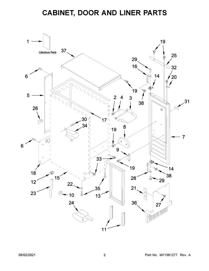 Diagram for WUI75X15HZ01