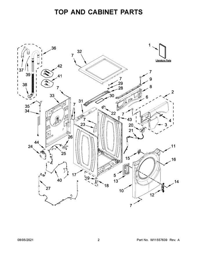 Diagram for WFC682CLW0