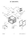 Diagram for 05 - 30" Oven Parts