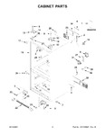 Diagram for 02 - Cabinet Parts